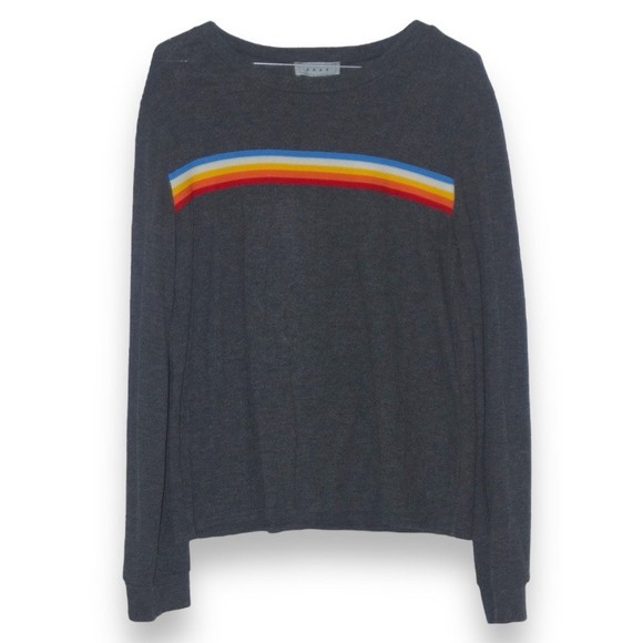 gaze Sweaters - Gaze Rainbow light long sleeve shirt size L